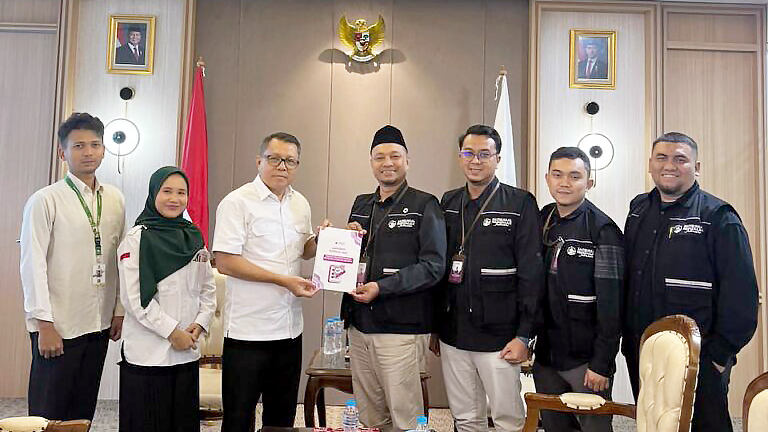 LAZ Baitulmaal Munzalan Serahkan Laporan Kinerja 2025 ke BAZNAS RI