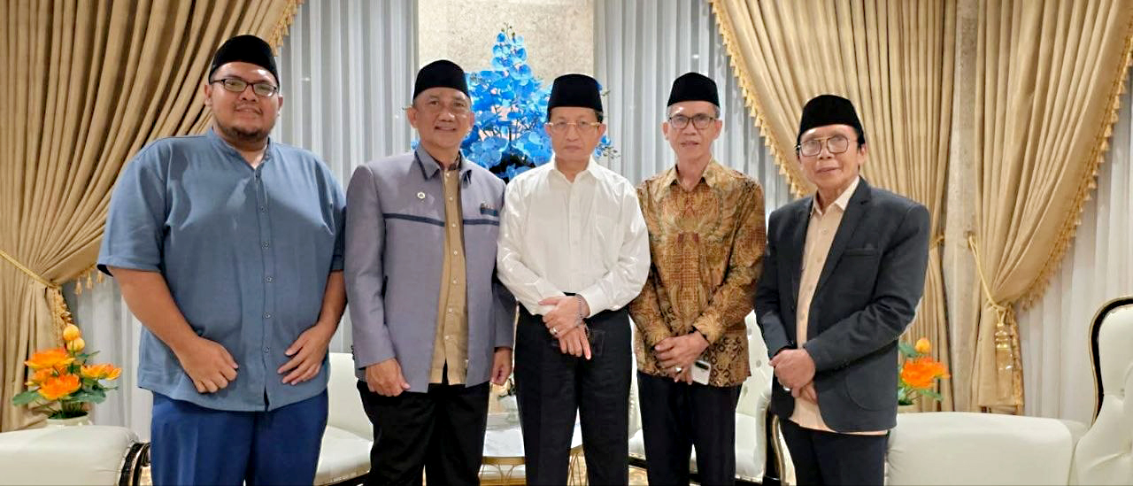 Momentum 14 Tahun Dakwah Munzalan, Silaturahim dengan Menteri Agama