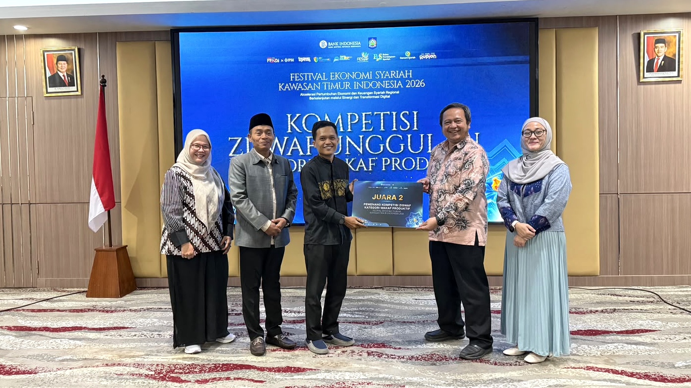 Baitul Waqaf Munzalan Indonesia Raih Juara 2 Wakaf Produktif FESyar KTI 2026