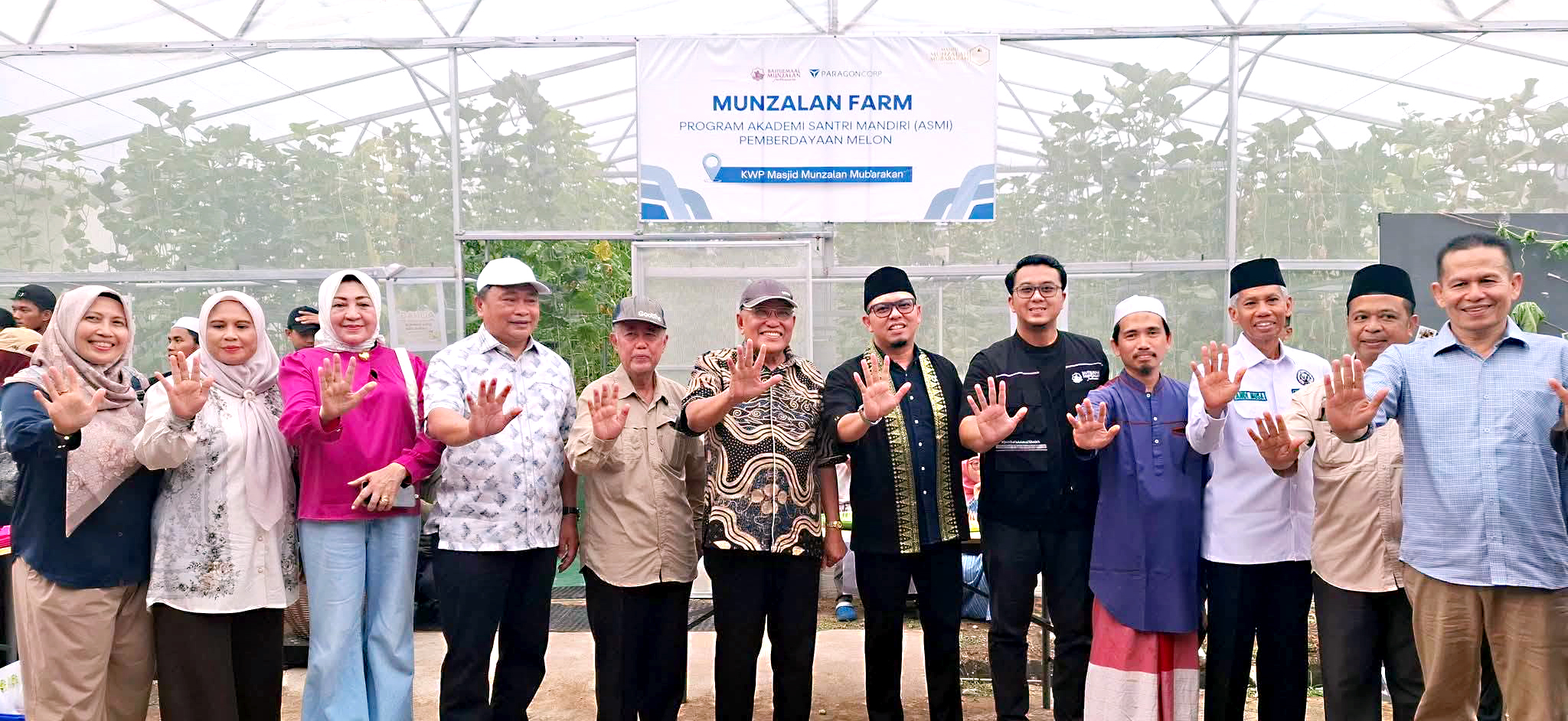 Panen Raya Melon Munzalan Farm, Wujud Wakaf Produktif